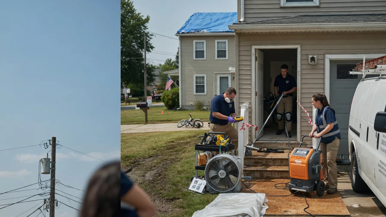 Water Damage Repair in Mount Pleasant, MI near me